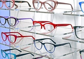 Gafas en una óptica, en una imagen de archivo.