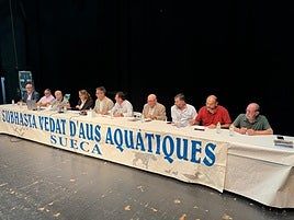 Subasta de las replazas en Sueca.