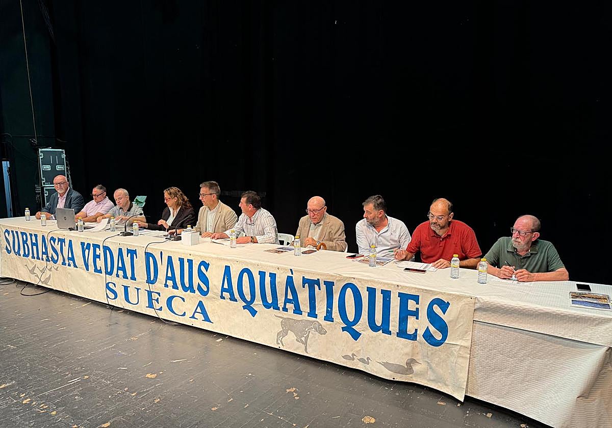 Subasta de las replazas en Sueca.