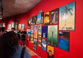 'Los carteles de la Mostra de València-Cinema del Mediterrani'.