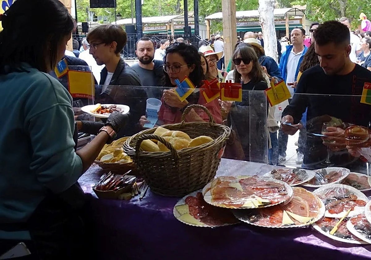 Degustaciones durante la feria.