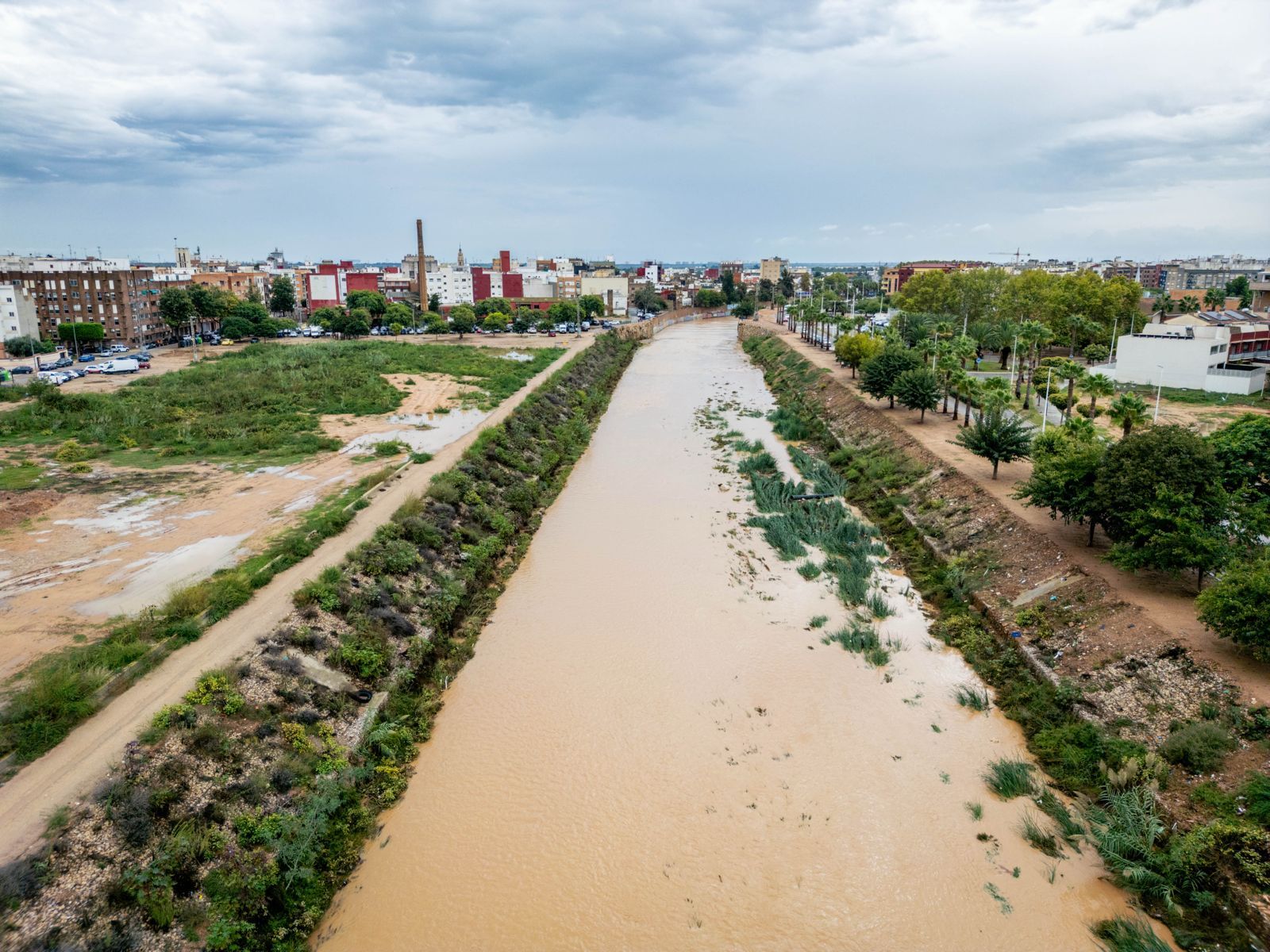 Así está el barranco del Poyo tras el paso de la dana Alice