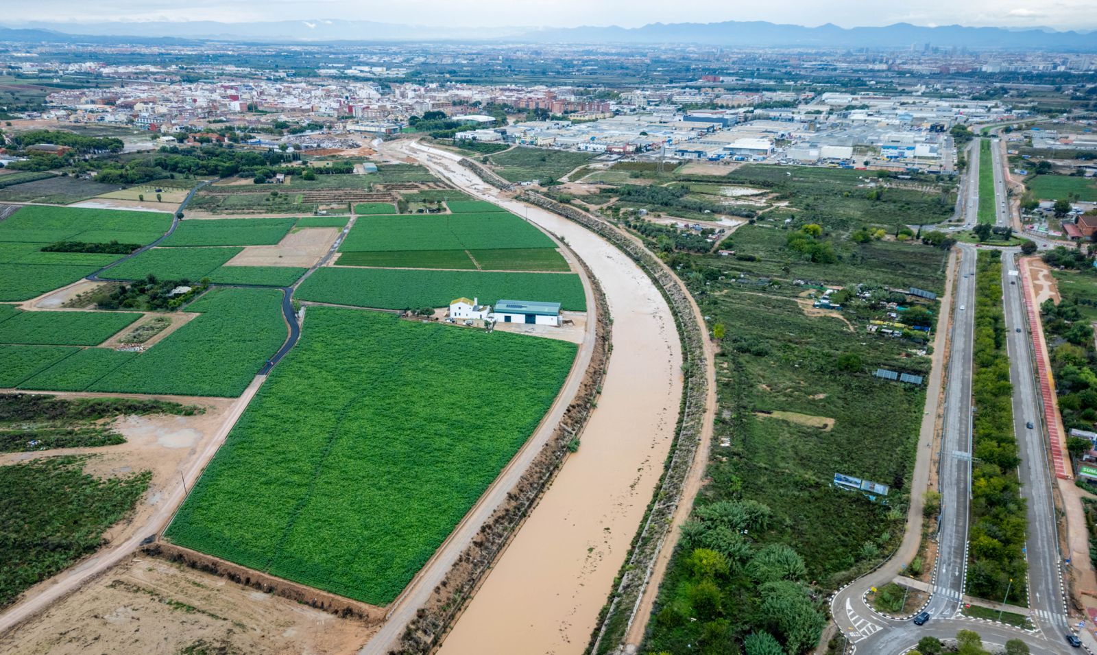 Así está el barranco del Poyo tras el paso de la dana Alice