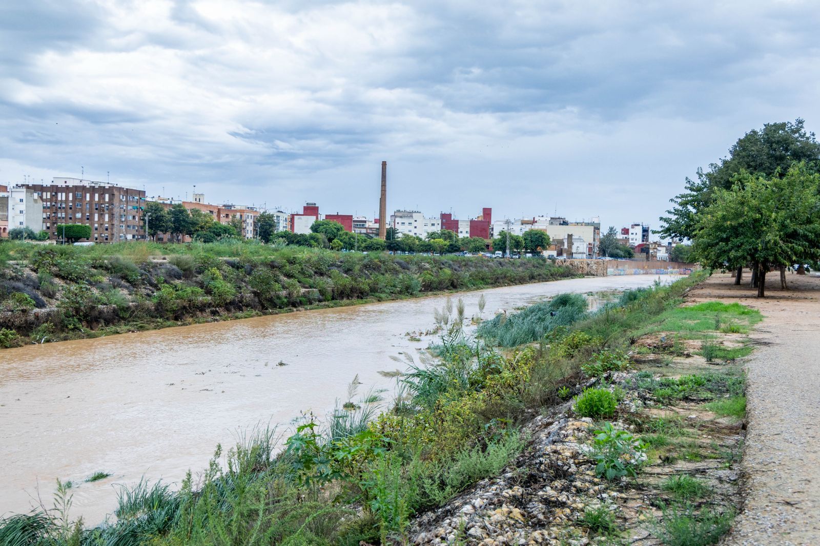 Así está el barranco del Poyo tras el paso de la dana Alice