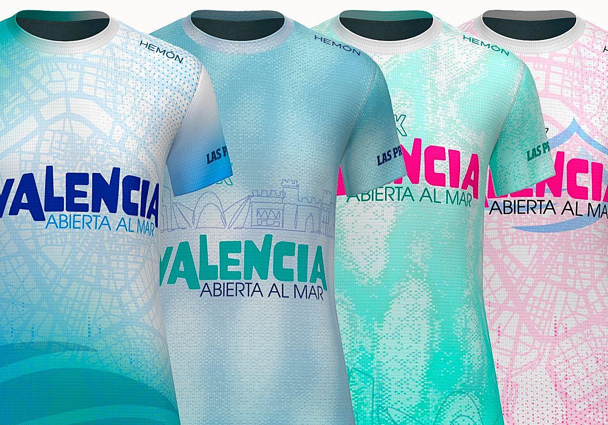 El Mar Mediterráneo así como la ciudad de Valencia, protagonistas en unos diseños cargados de simbología y sentimiento de amor por la tierra.