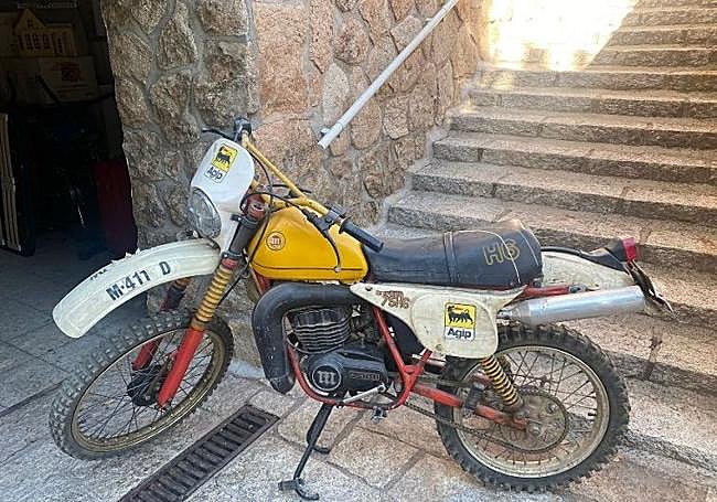 Moto Antigua para dar de baja definitiva