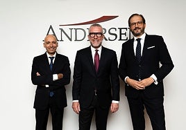 Benjamín Prieto, José Vicente Morote y Carlos Mínguez.