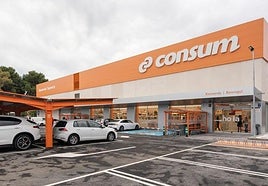 Una tienda de Consum.