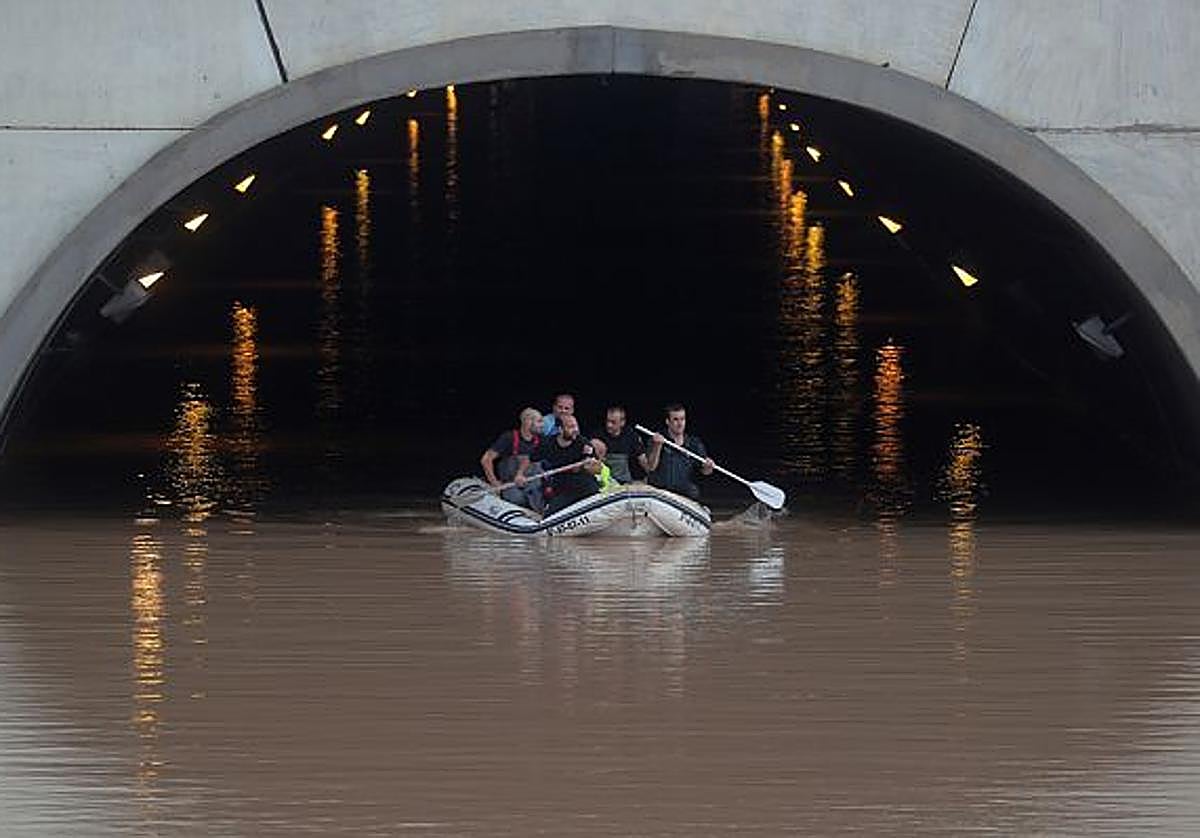 Túnel de la AP-7 en Pilar de la Horadada.