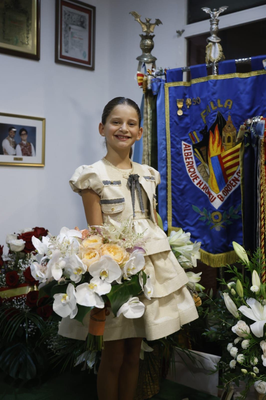 FOTOS | Marta Mercader Roig es la nueva fallera mayor infantil de Valencia