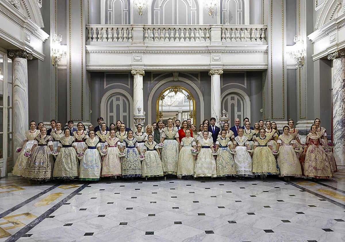 Proclamación de las Falleras mayores 2025.