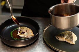 La cocina del mar es principal en Xaruga