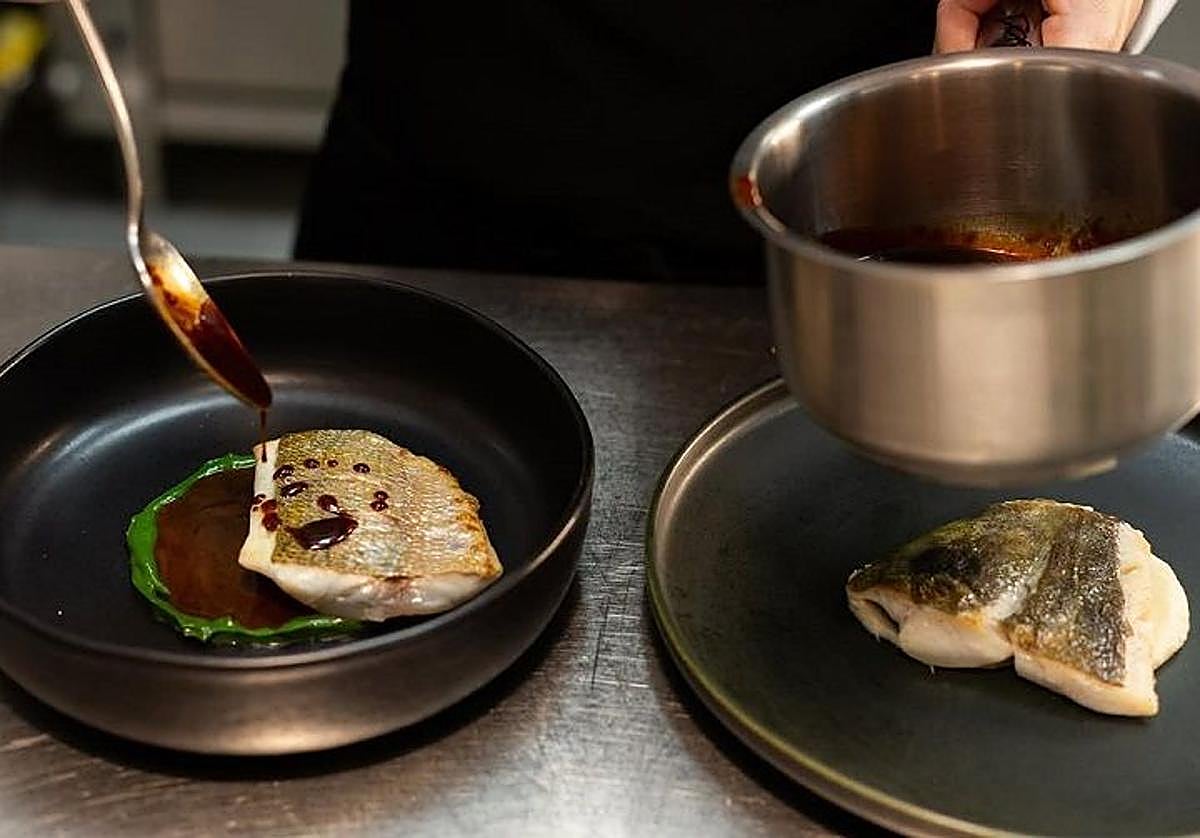 La cocina del mar es principal en Xaruga