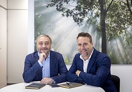 Imagen de José Vicente Ronda y José Guaita, socios directores de Heura