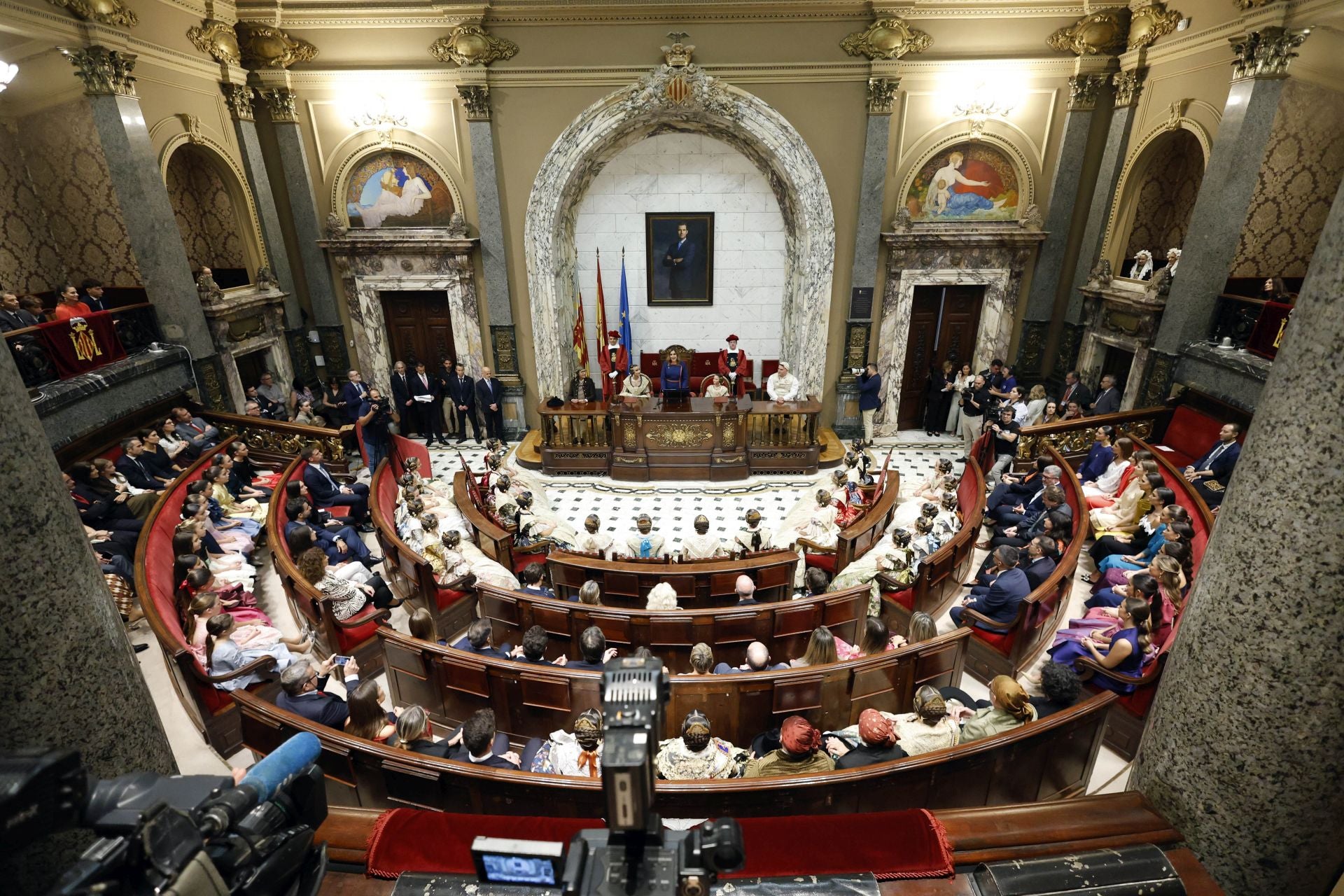 FOTOS | Proclamación de las falleras mayores de Valencia 2026