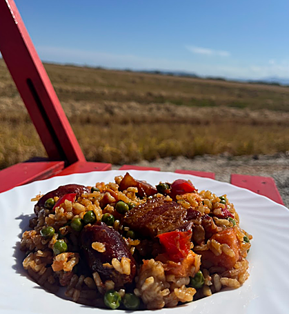 Una ración servida en el Tancat de l'Estell