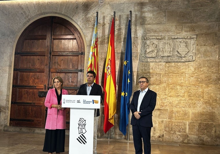 Mazón anuncia 500 euros para cada alumno afectado por la dana