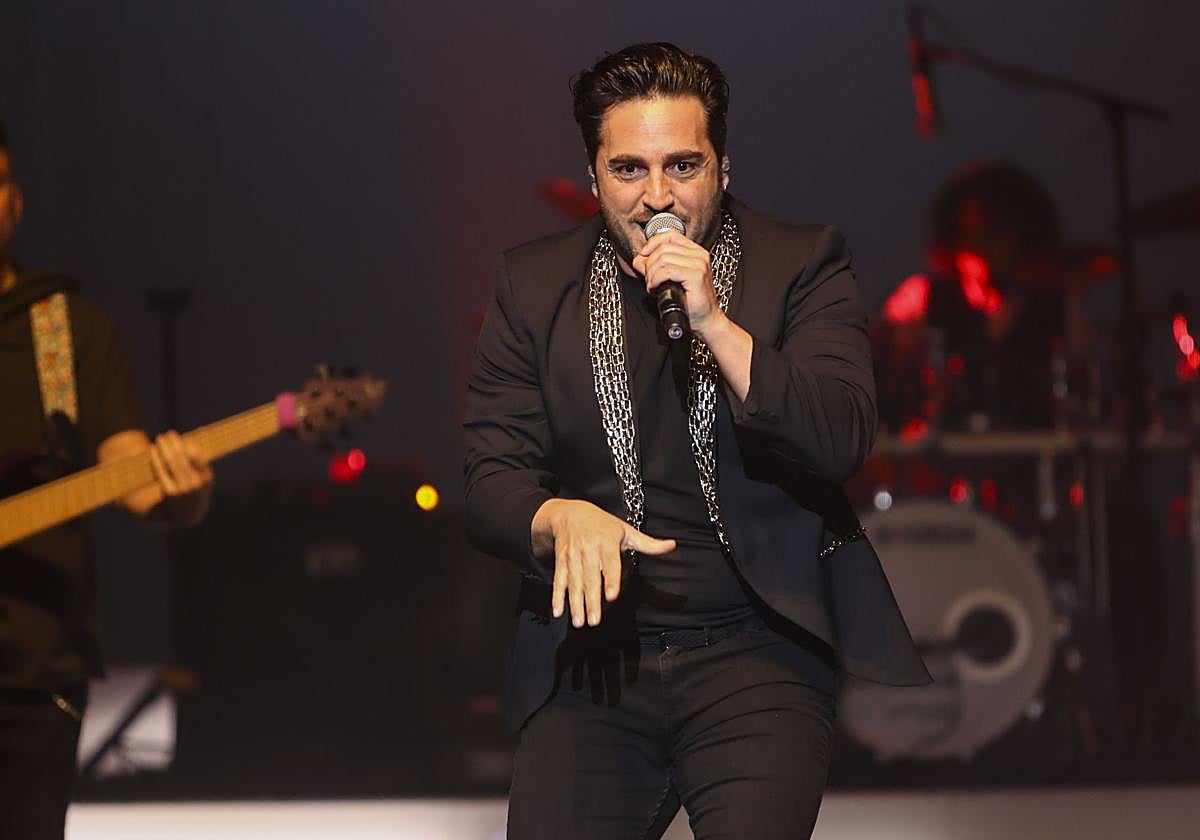 Concierto de Bustamante en el Palacio de Festivales.