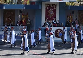Desfile del 12 de octubre por el Día de la Hispanidad.