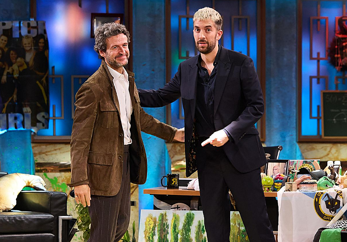 Diego Martín y David Broncano, durante el programa de este miércoles.