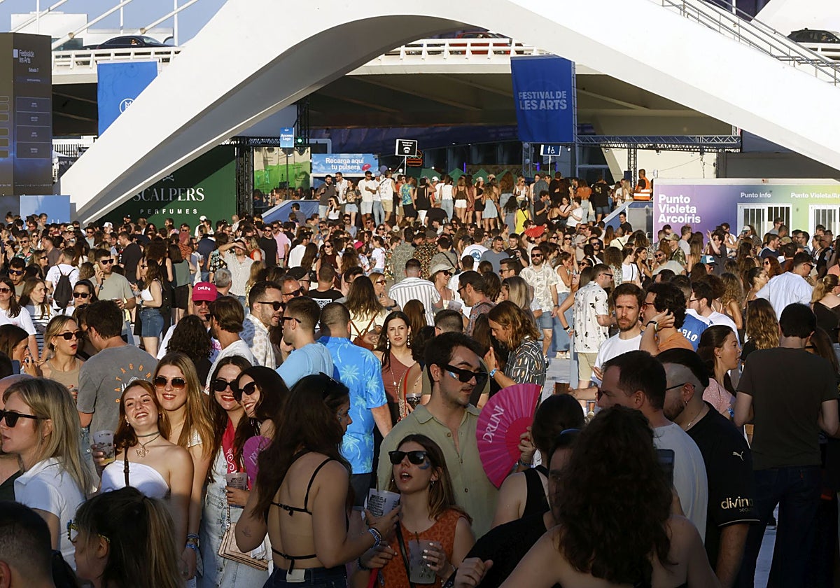 Celebración del Festival de Les Arts en 2025.