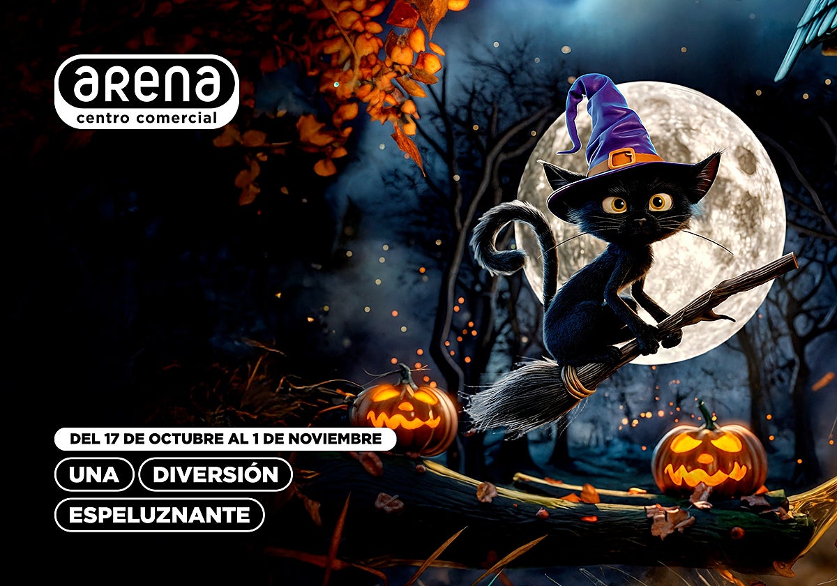 Arena propone actividades alrededor de la fiesta de Halloween del 17 de octubre al 1 de noviembre.