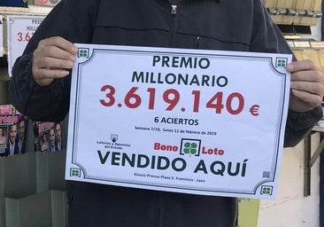 La Bonoloto de este jueves deja 163.309,76 euros a un único acertante