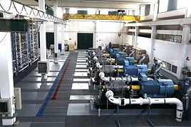 La planta desaladora de Xàbia.