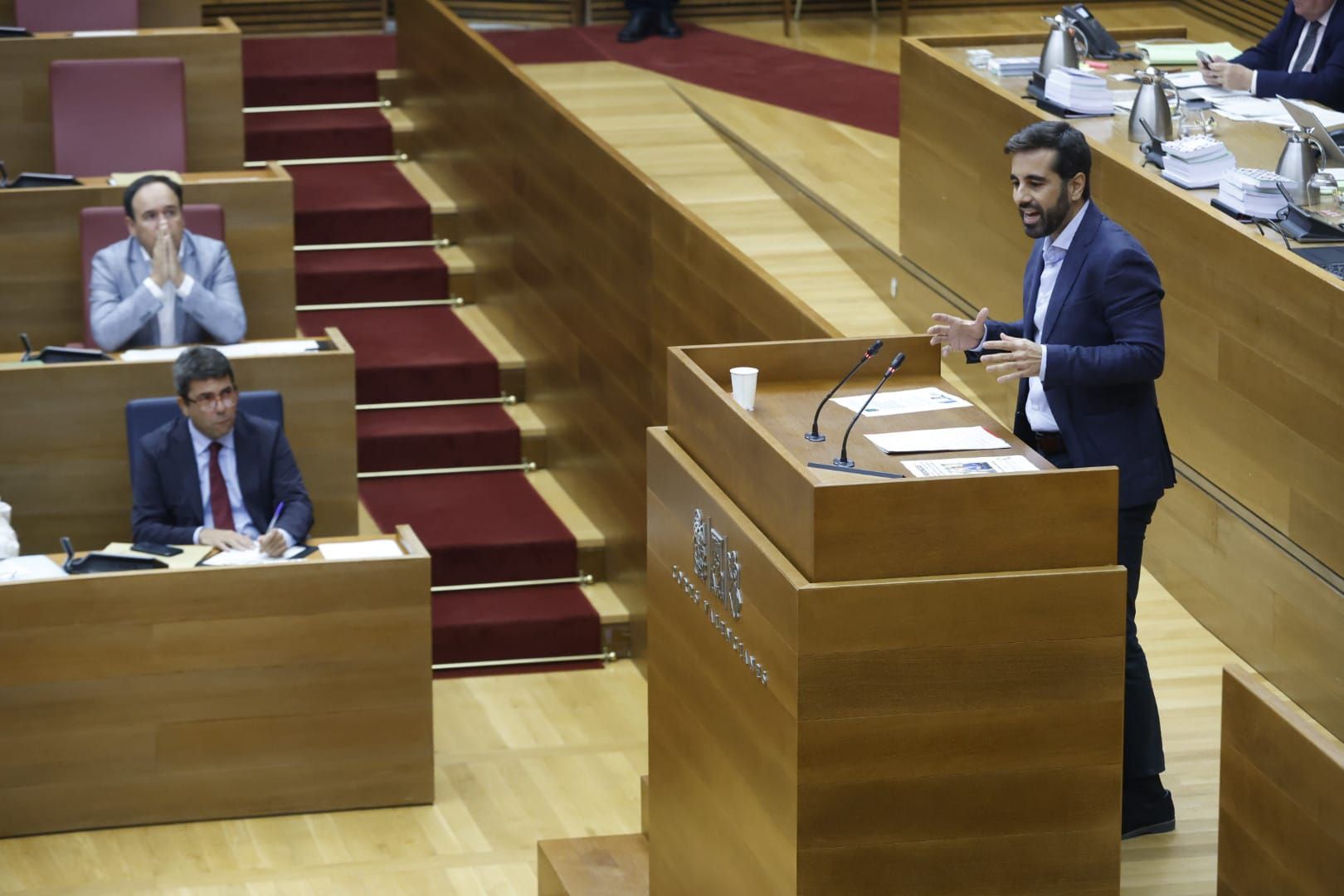 La última sesión de control a Mazón antes del cambio en el Consell