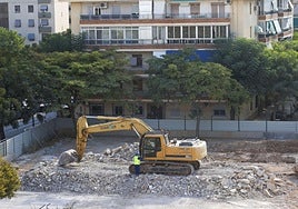 Deribo del colegio Orba en Alfafar.