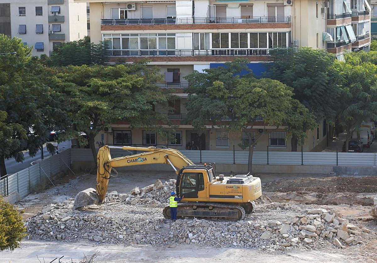 Deribo del colegio Orba en Alfafar.