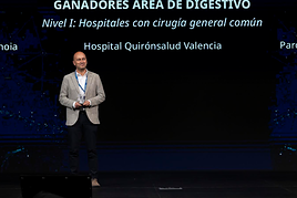 El Servicio de Aparato Digestivo del Hospital Quirónsalud Valencia, galardonado con el Top20 de IQVIA