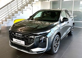 El nuevo Audi Q3, en las instalaciones de Audi Motor Pacífico en Gandia.