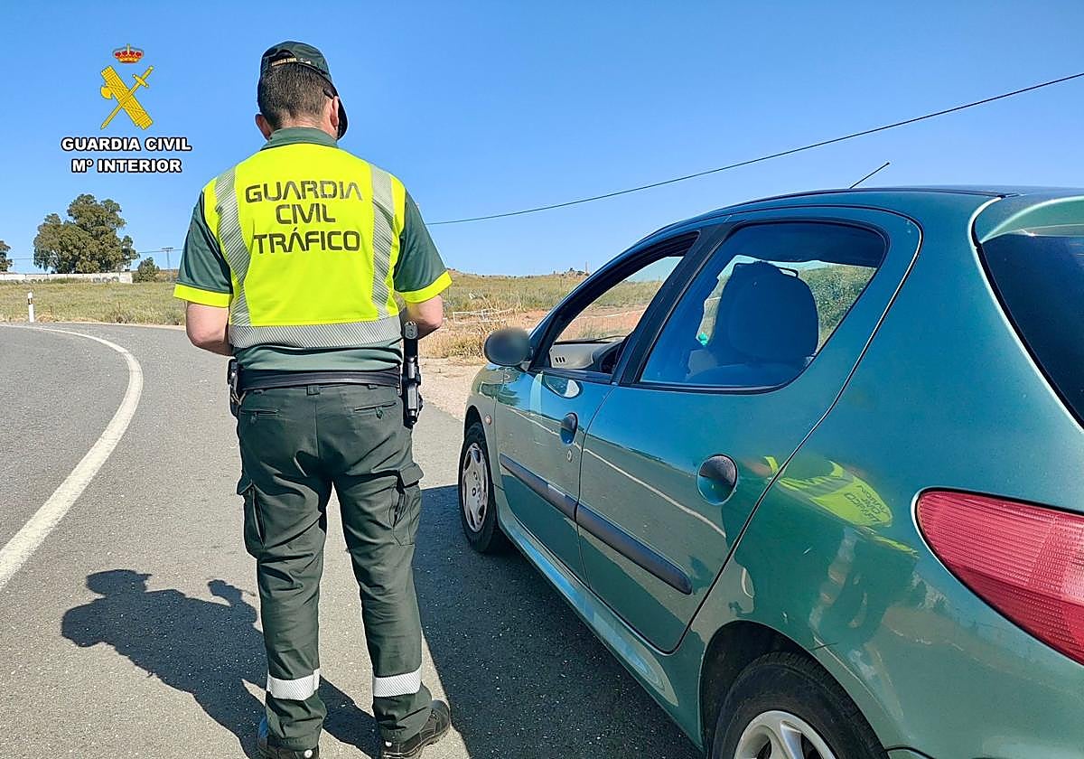 Control de la Guardia Civil.