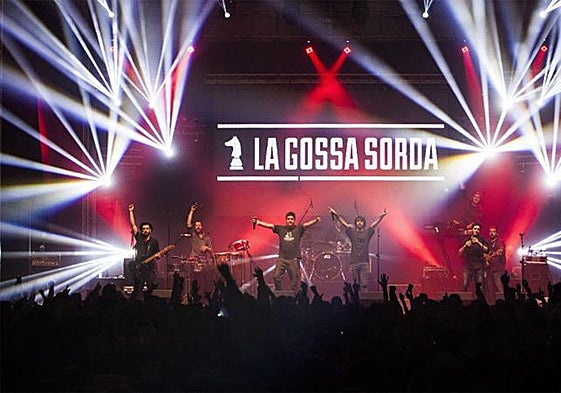 Un concierto de la anterior etapa de la Gossa sorda