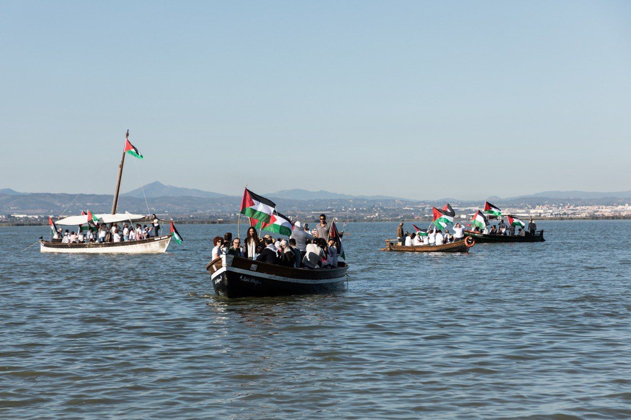 La &#039;flotilla&#039; por Palestina desembarca este sábado en la Albufera