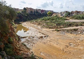 El barranco del Poyo a su paso por Torrent.