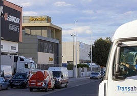 Polígono industrial de Ribarroja.