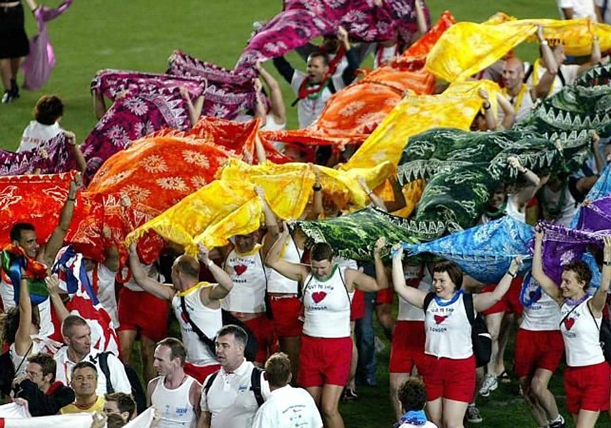 Ceremonia inaugural de la pasada edición de los Gay Games.