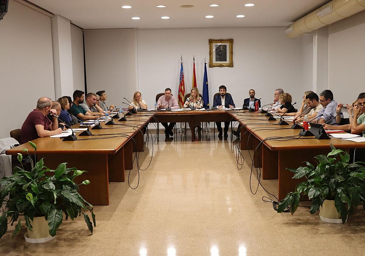 Pleno del Ayuntamiento de Xirivella.