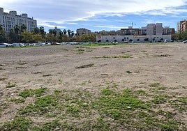Solar situado en avenida del Levante UD con Encarna Albarracín, donde quiere instalarse el Circ de Nadal.