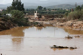 Estado en que quedó el término de Pedralba pocos días después de la dana.