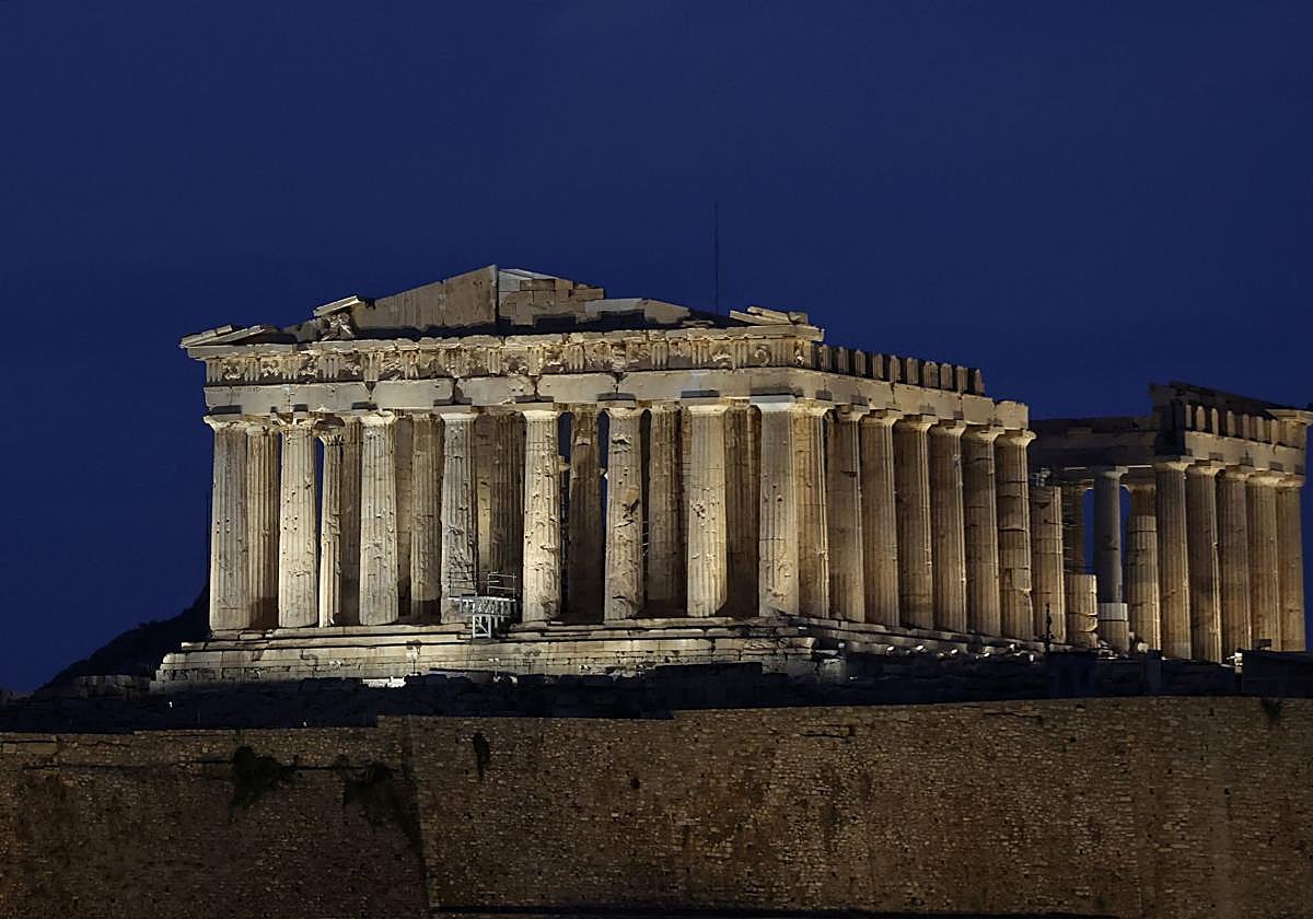 El Partenón de Atenas estrena nueva imagen tras 20 años de obras
