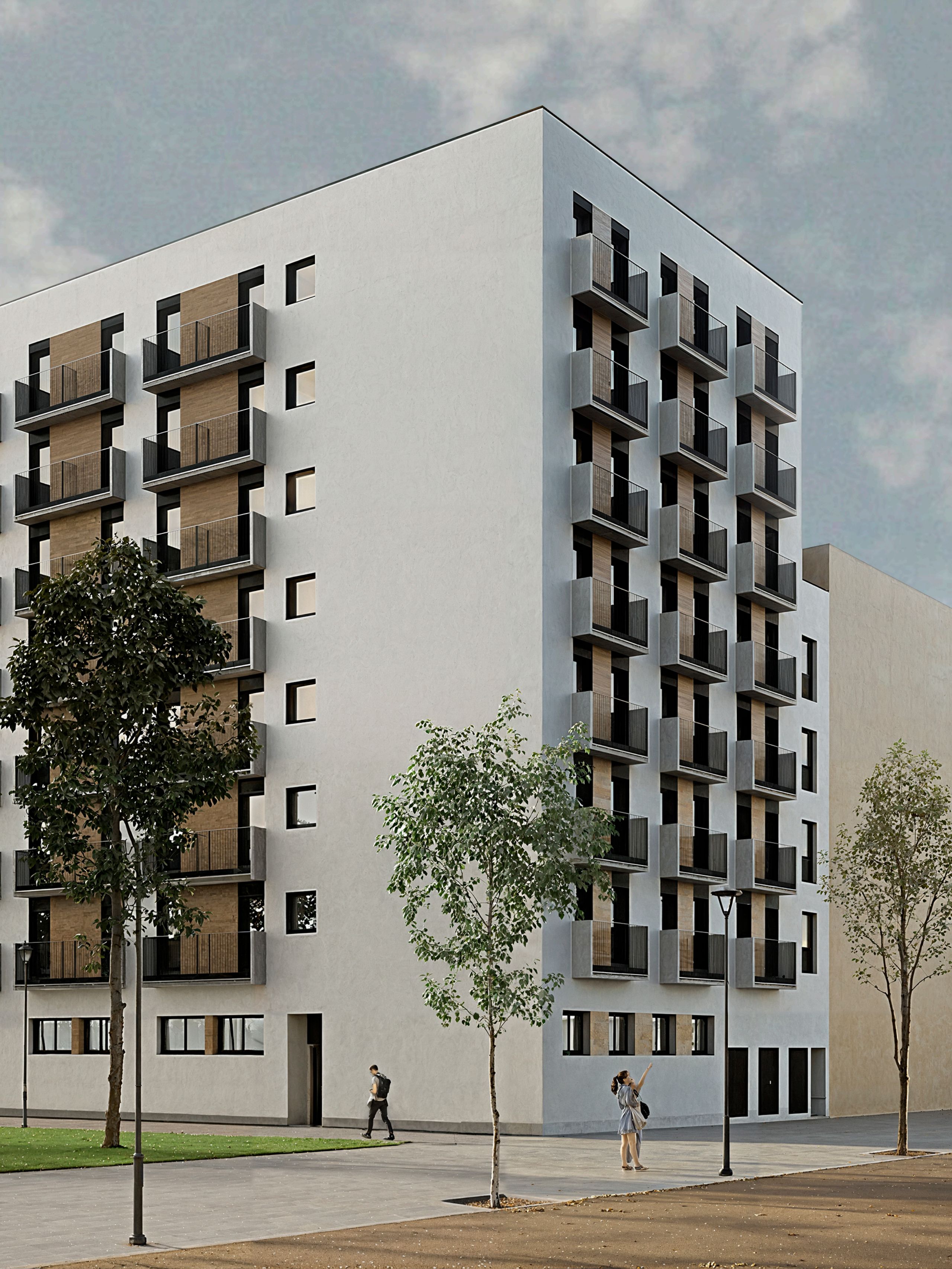 FOTOS | La recreación virtual de la futura residencia de estudiantes de la calle Maderas