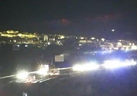 Retenciones en la A-31 en Monforte del Cid y en la A-7 en Albatera por dos accidentes