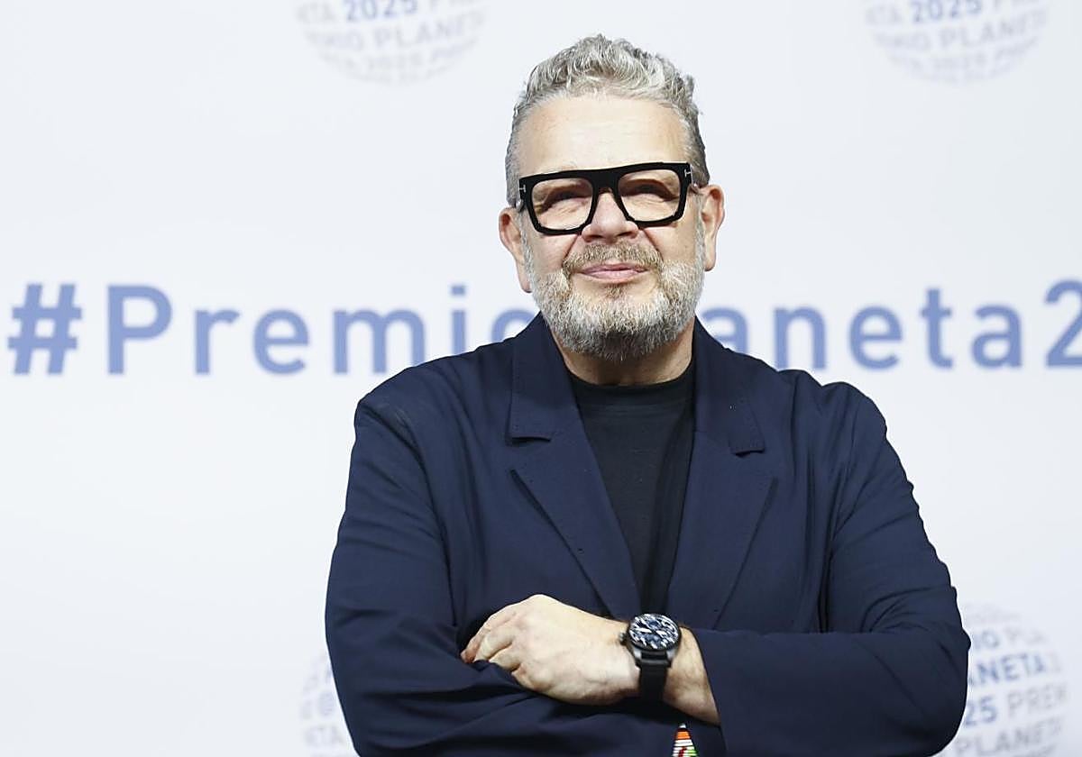 El chef y escritor Alberto Chicote, a su llegada a la gala del 74º edición del Premio Planeta.