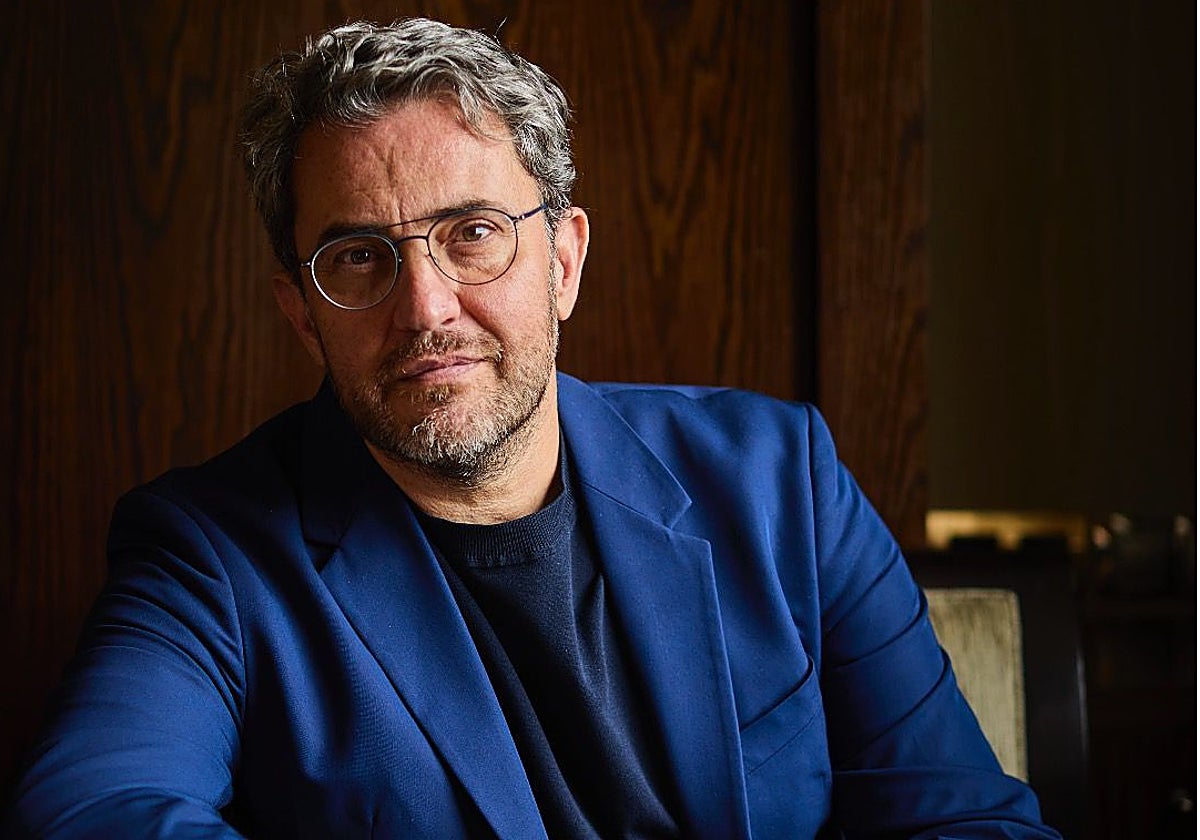 El escritor Máximo Huerta.