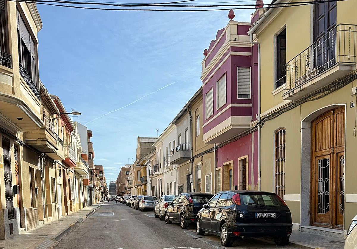 Calle Colón de Alfafar.