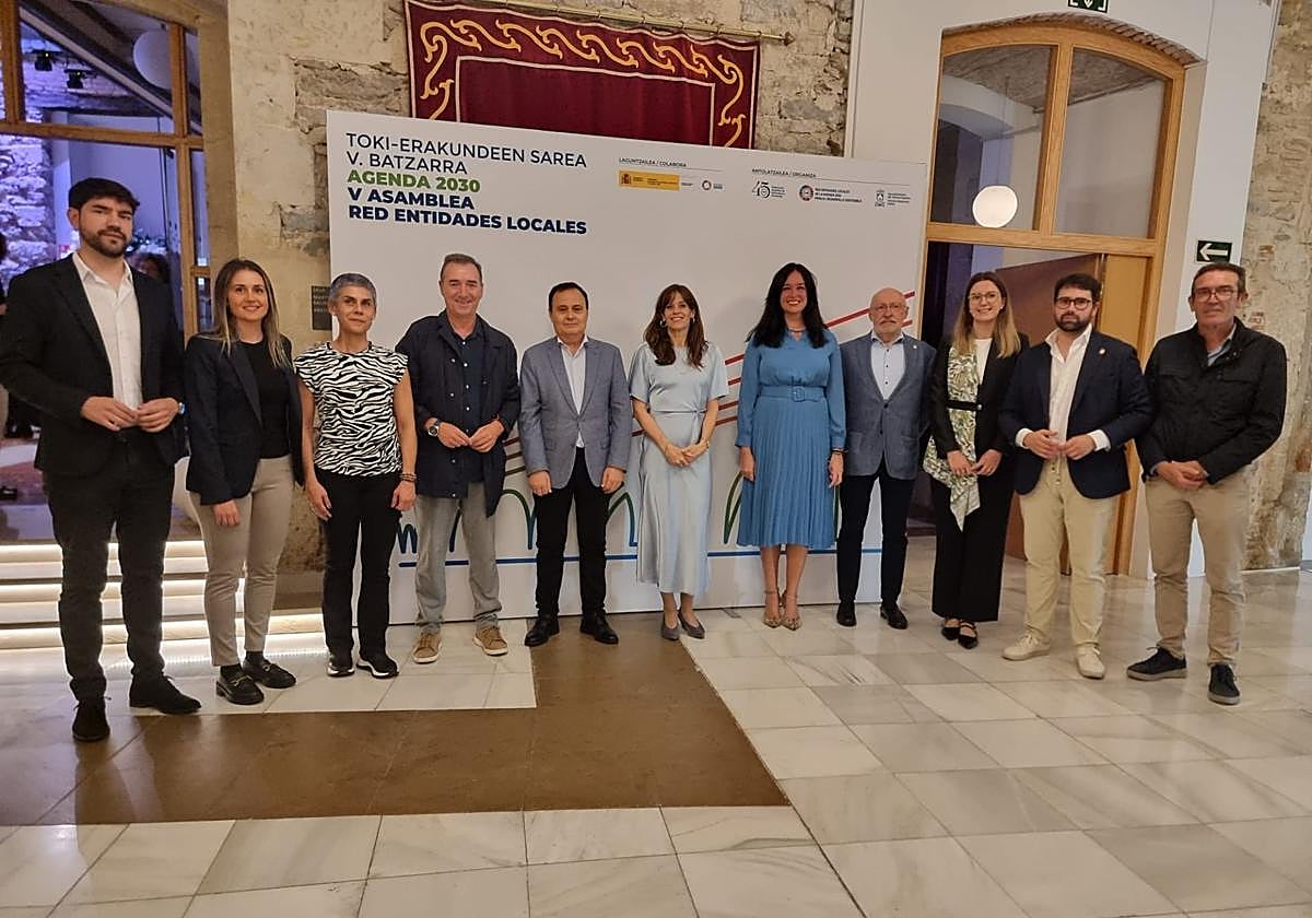 Participantes en la asamblea celebrada en Vitoria-Gasteiz.
