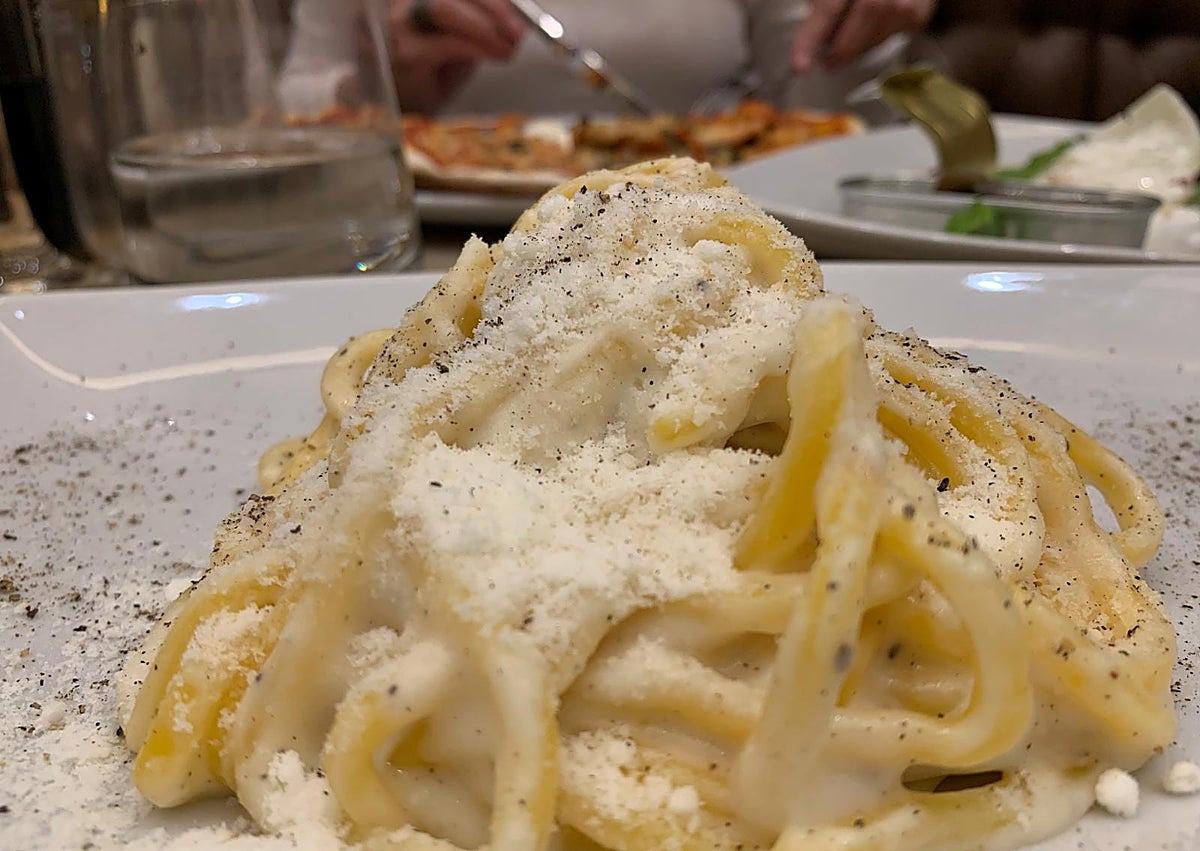 Imagen secundaria 1 - Imagen del restaurante Nonno Melo, la pasta Della Salute y los macarrones de La Ciambella. 